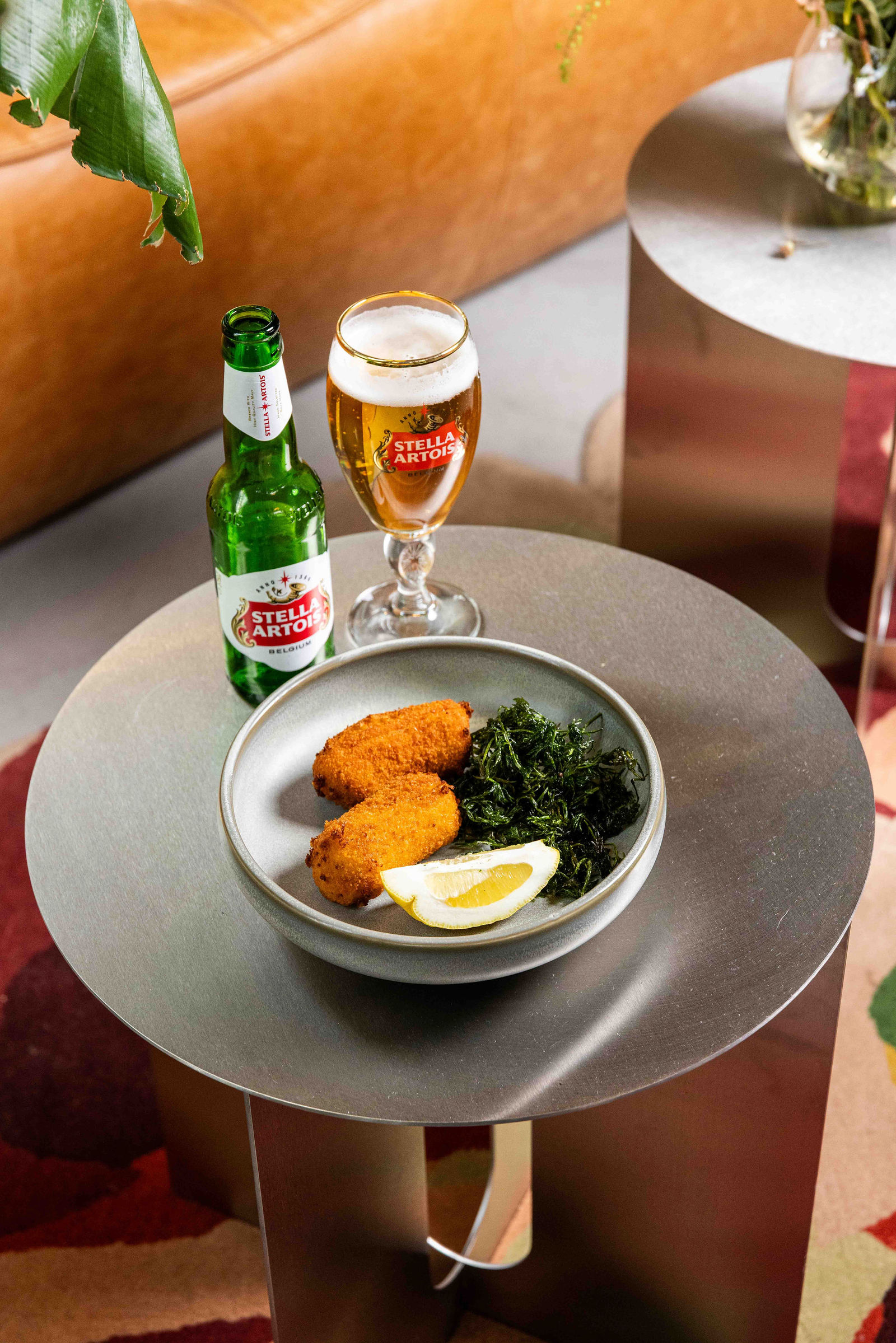 The Living Room Interior - Warm atmosphere with natural light and comfortable seating